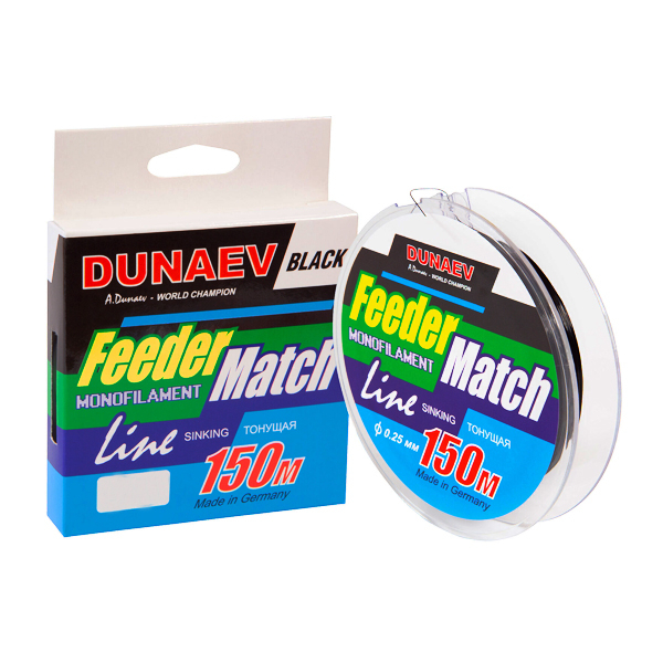 ����� Dunaev Feeder-Match Sinking Black 0.30�� 150�