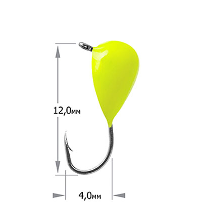 �������� ������������ ����� � �����, �������, ������� - 3,2mm, ���  0,48g, ������ - Gamakatsu 16, ���� - ������